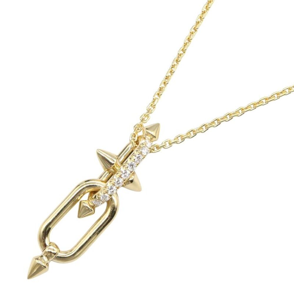 Tiffany & Co K18 Gold Diamond Necklace